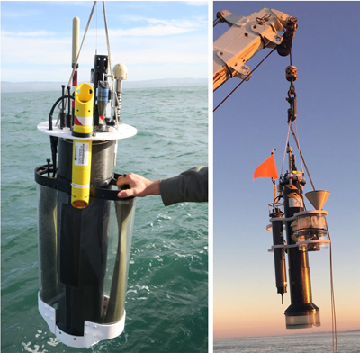 Two configurations of the Coastal Profiling Float Two configurations of the Coastal Profiling Float